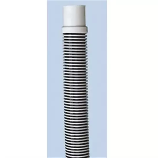 1.5" x 6' Above Ground Filter Hose - Cuffed - Silver-Black Premium