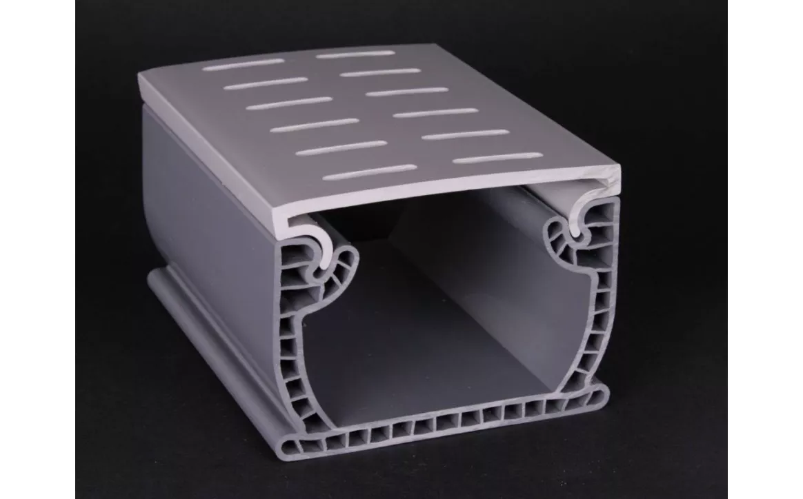 10' Flowmaster Commercial Deck Drain Gray