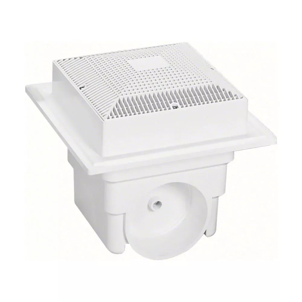 12 Inch Square SuperSump Main Drain Sump With 6 Inch Port