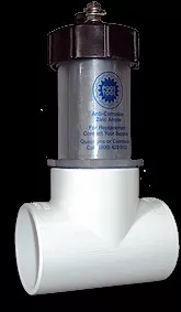 2" Complete Inline Anode Assembly, (In-line, Tee Style)