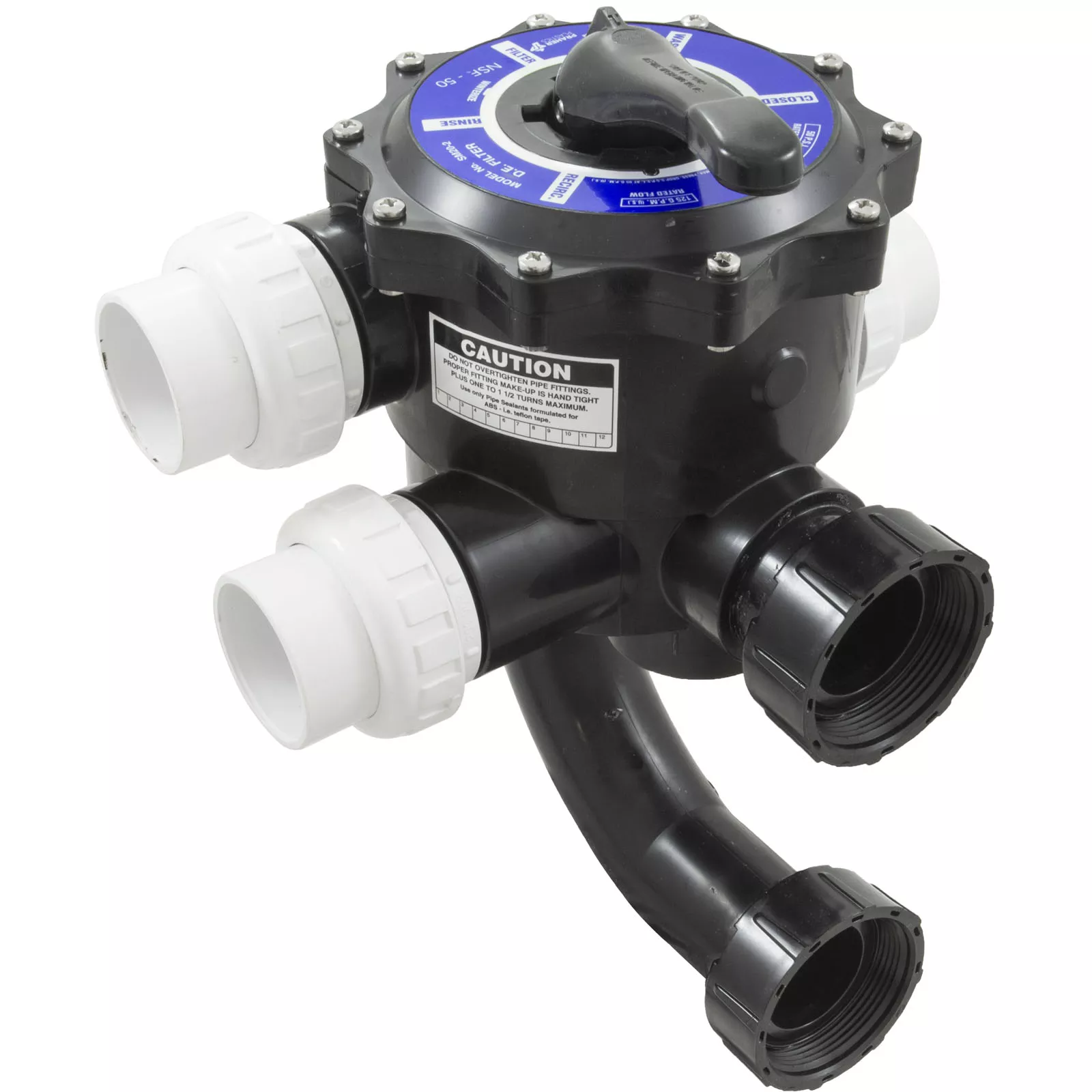 2" Side Mount Multi-Port Valve Kit for DEL48/60 Filters