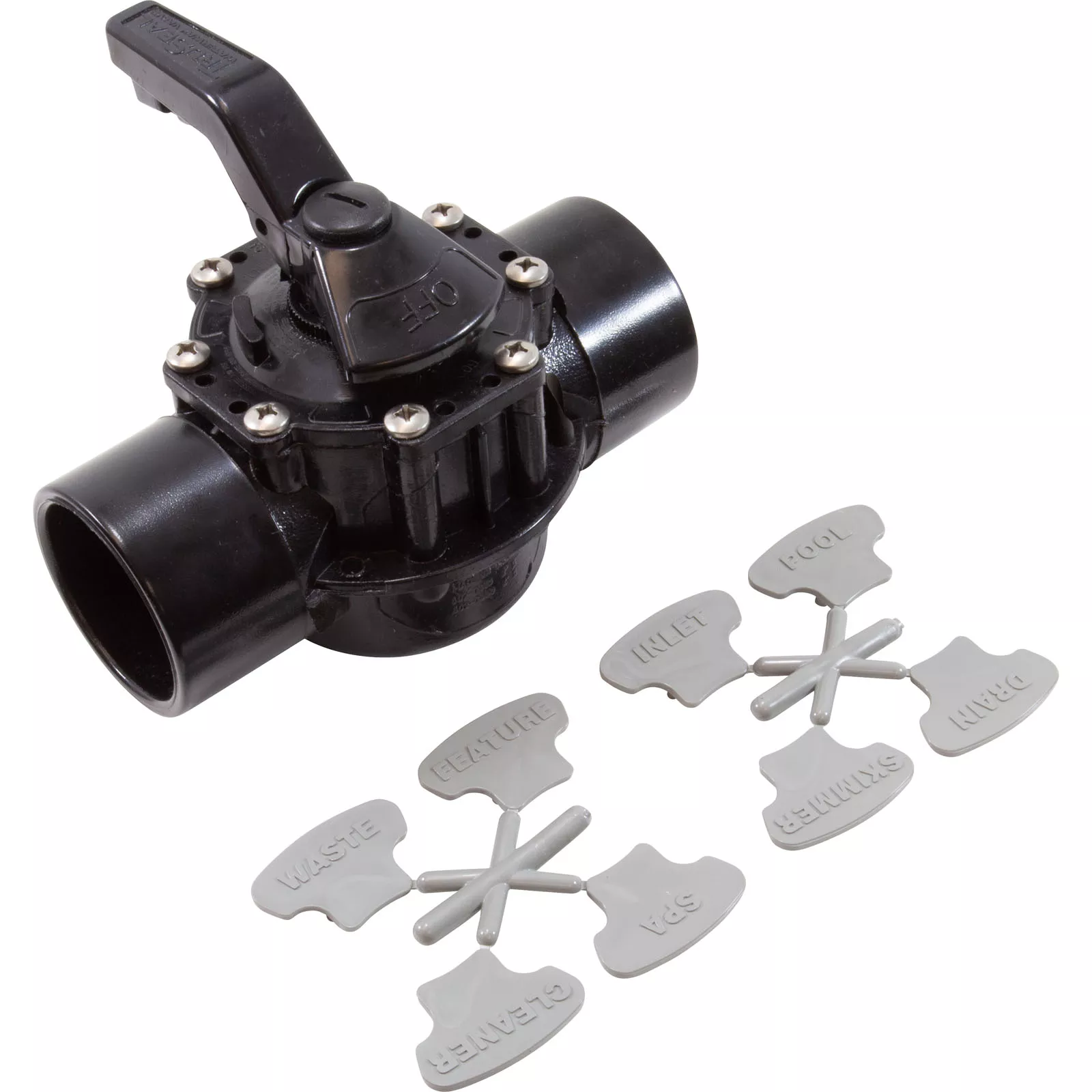 2" TruSeal 2 Way Diverter Valve Straight Assembly CPVC