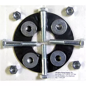 3" BUTTERFLY BOLT PACK, ZINC PLATED (with Gasket)