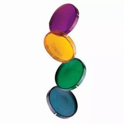 (4) Colored Light Lenses