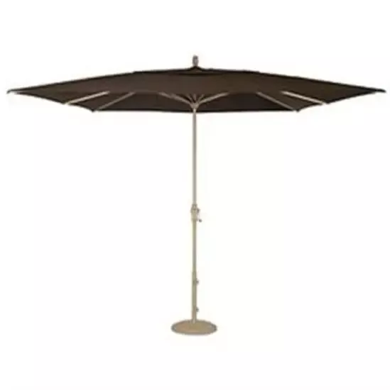 Adriatic 6.5' x 10' Rectangular Autotilt Umbrella - Champagne Linen