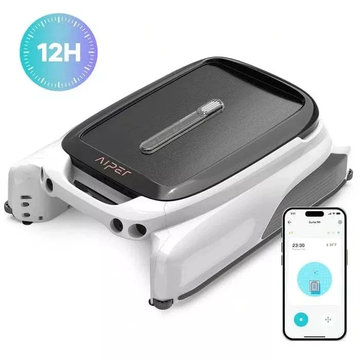 Aiper Surfer M1 Solar-Powered Robotic Pool Skimmer