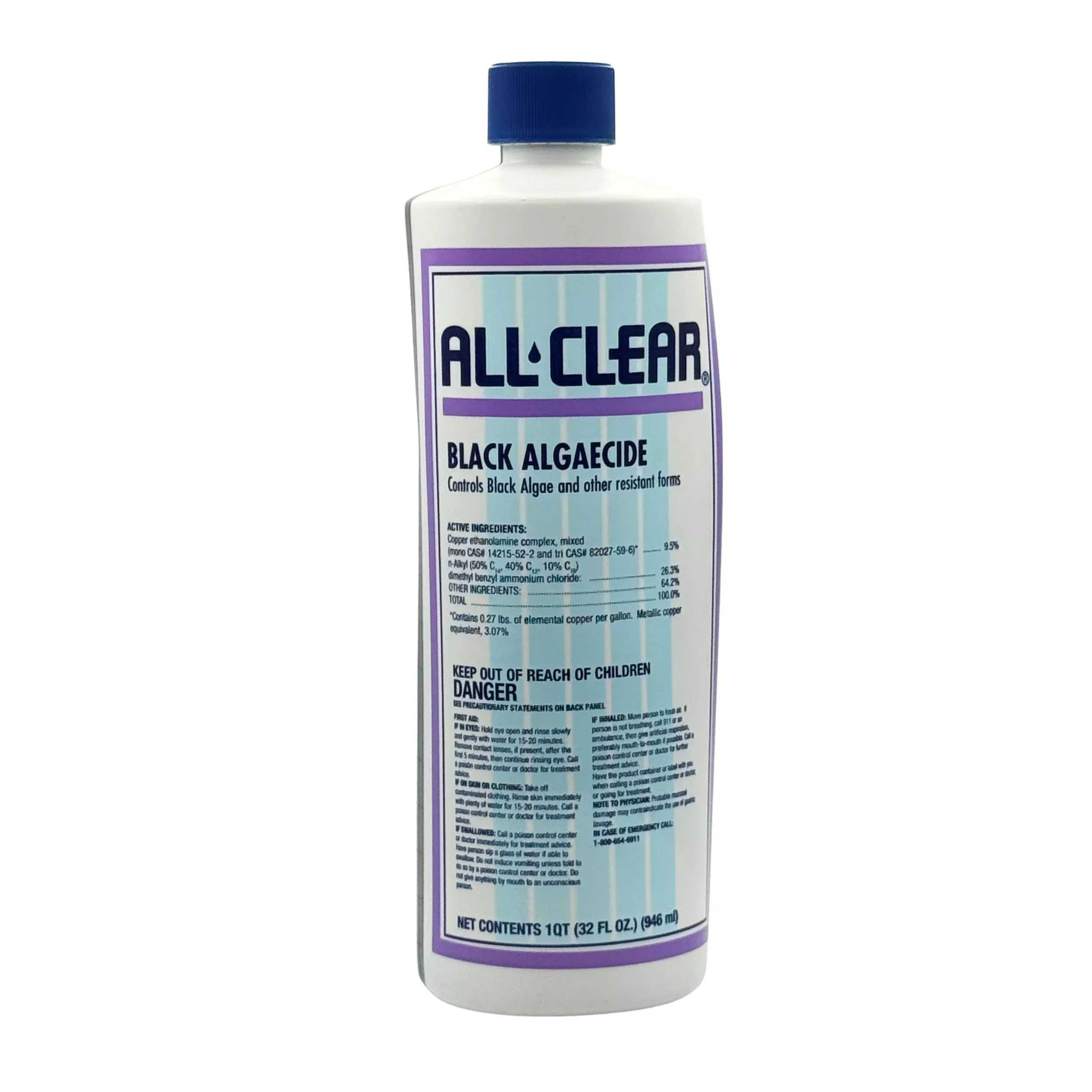 All Clear Black Algaecide, 1 Qt