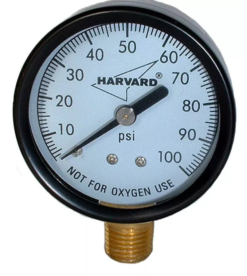 American Granby Top Mount Pressure Gauge 0-60 PSI