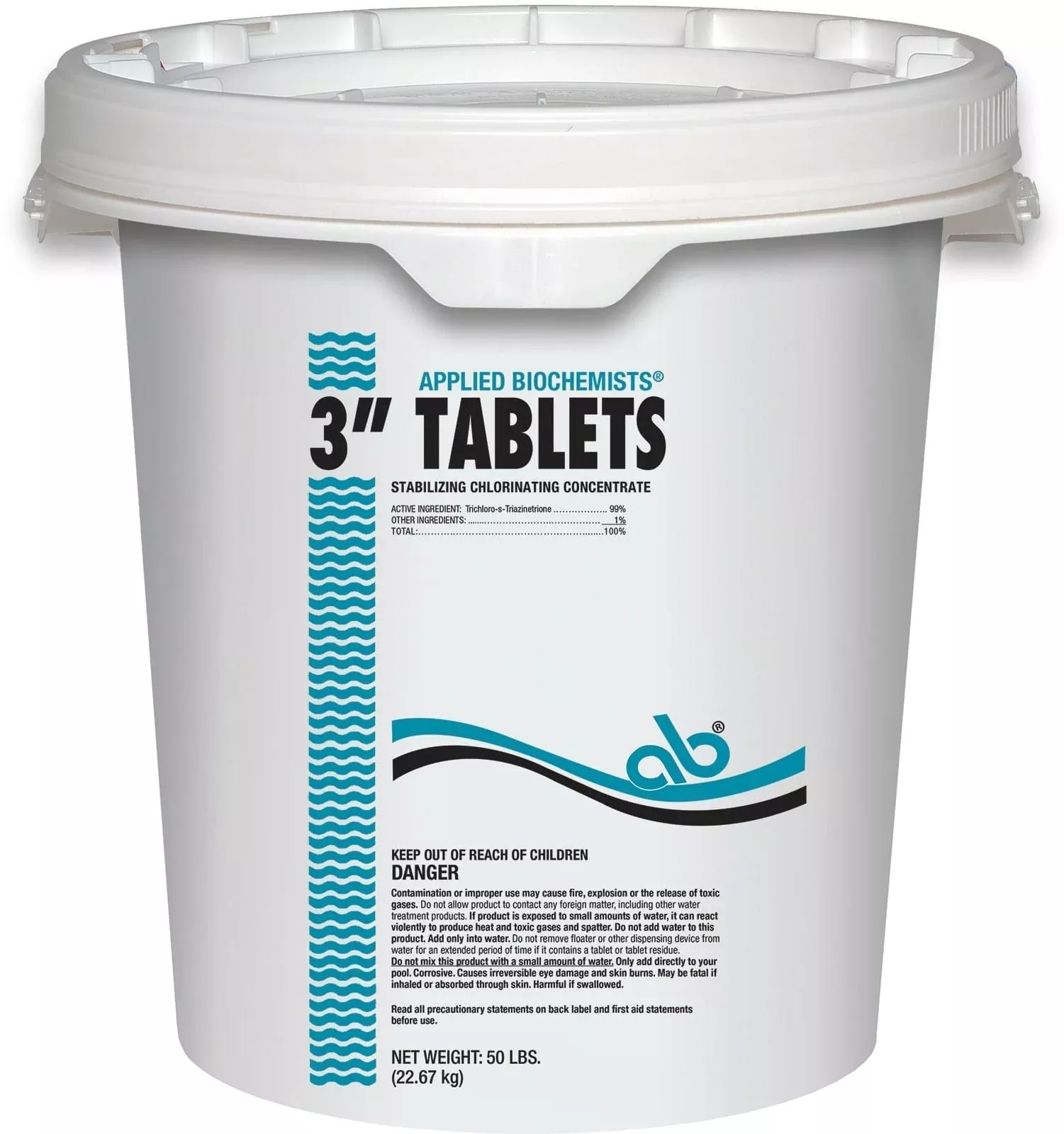 Applied Biochemists 3" Chlorine Tablets Stabilized