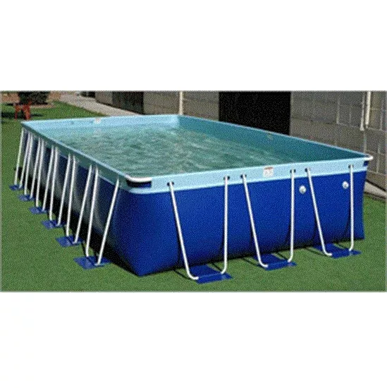 Aqua Blue 12' x 22' Oval So' Wall Pool 48" Deep