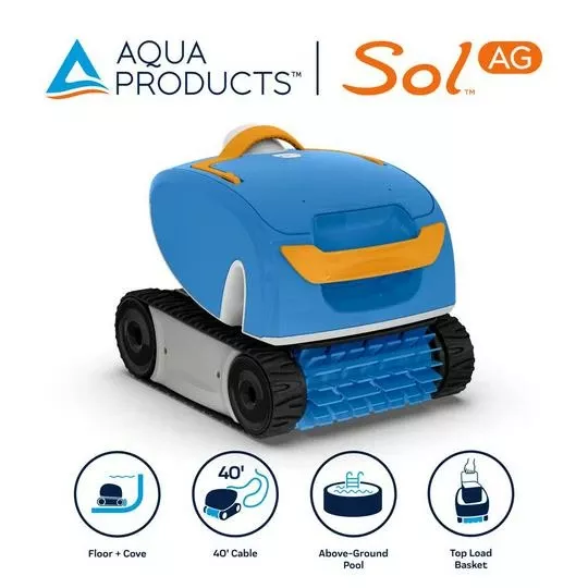 Aqua Products – Sol Robotic Above Ground Pool Cleaner