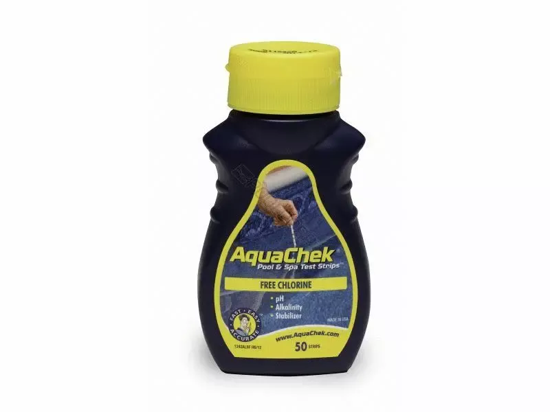 AquaChek 4-Way Test Strips Chlorine - QTY: 50