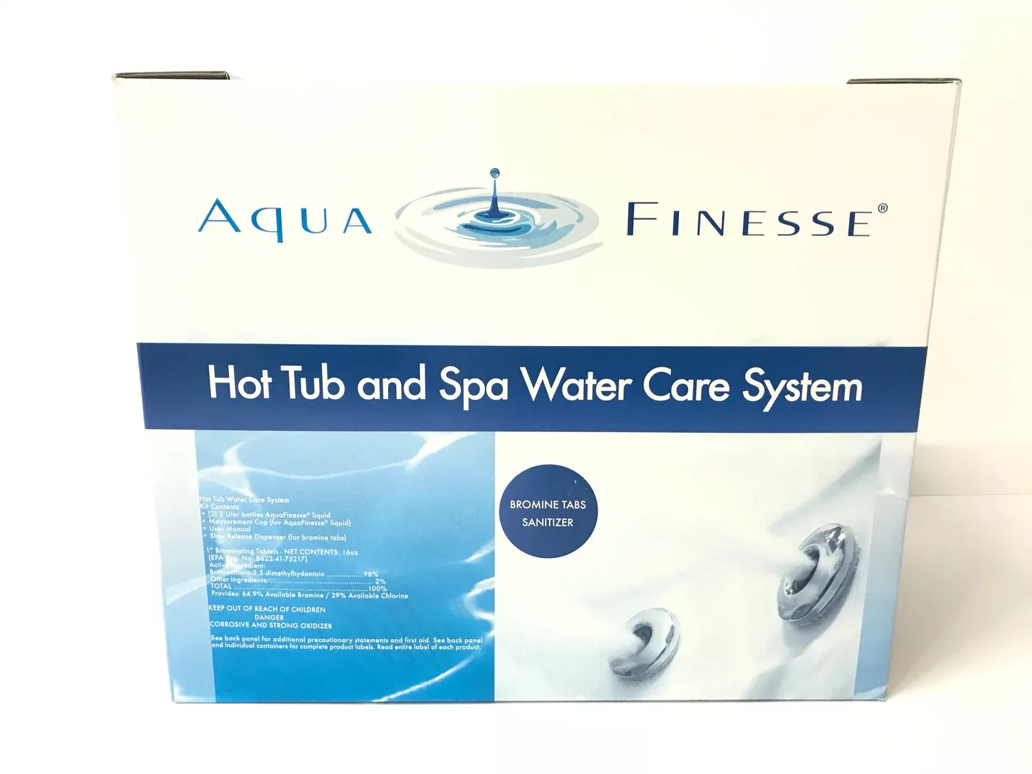 AquaFinesse Bromine Sanitizer Spa Kit