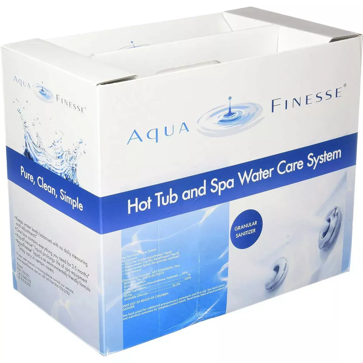 AquaFinesse Dichlor Spa Kit