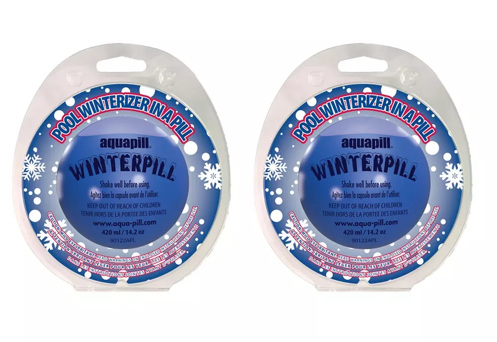 AquaPill WinterPill Pool Winterizer for Pools Up to 30,000 Gallons (Pack of 2)