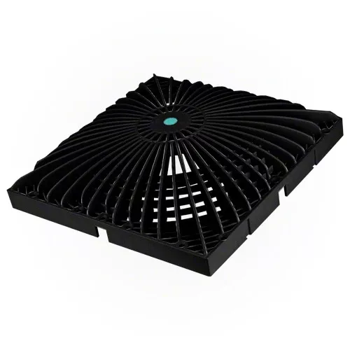 AquaStar 12" MoFlow Retrofit Suction Outlet Cover - Black