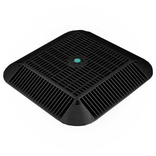 AquaStar 12" Retrofit Suction Outlet Cover - Black