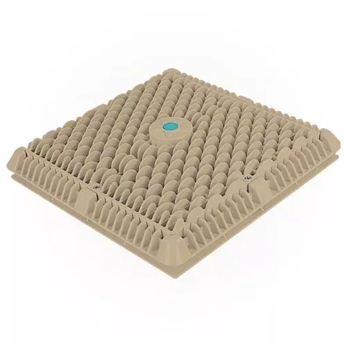 AquaStar 12" Wave Suction Outlet Cover - Tan
