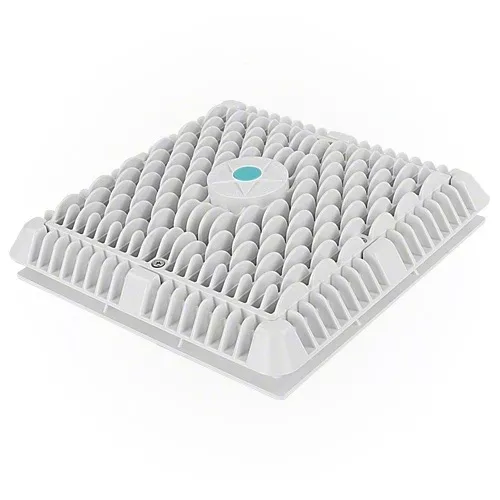 AquaStar 9" Wave Suction Outlet Cover - White