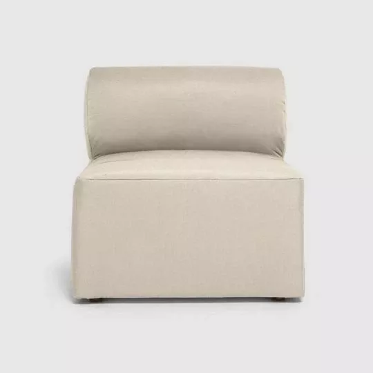 Big Joe – Patio Armless Chair, Terra Bask