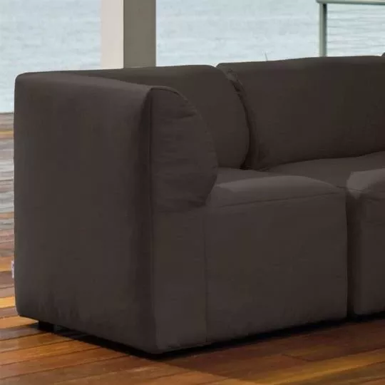 Big Joe – Patio Corner Chair, Castor Gray