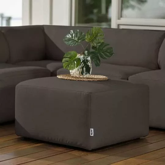 Big Joe – Patio Ottoman, Castor Gray