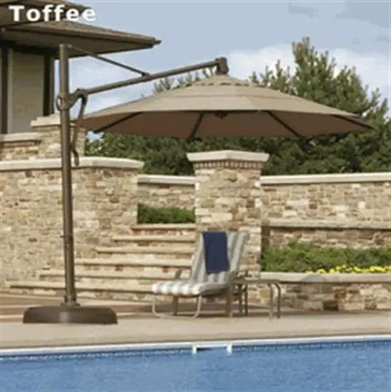 Bimini 11' Octagon Umbrella - Stone Olefin