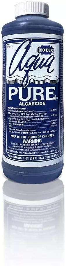 Bio-Dex Aqua Pure Algaecide 32 Ounce Bottle