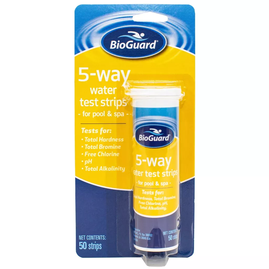 BioGuard 5-Way Water Test Strips