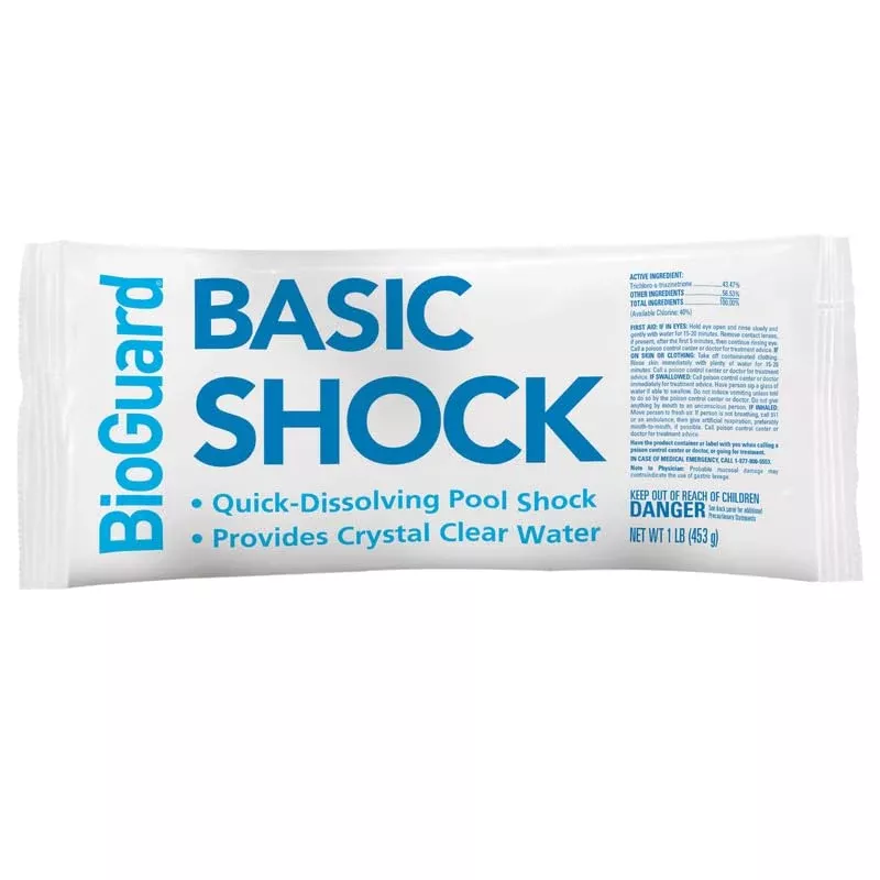 BioGuard Basic Shock – Quick Dissolving Granular Pool Shock 1 Lbs