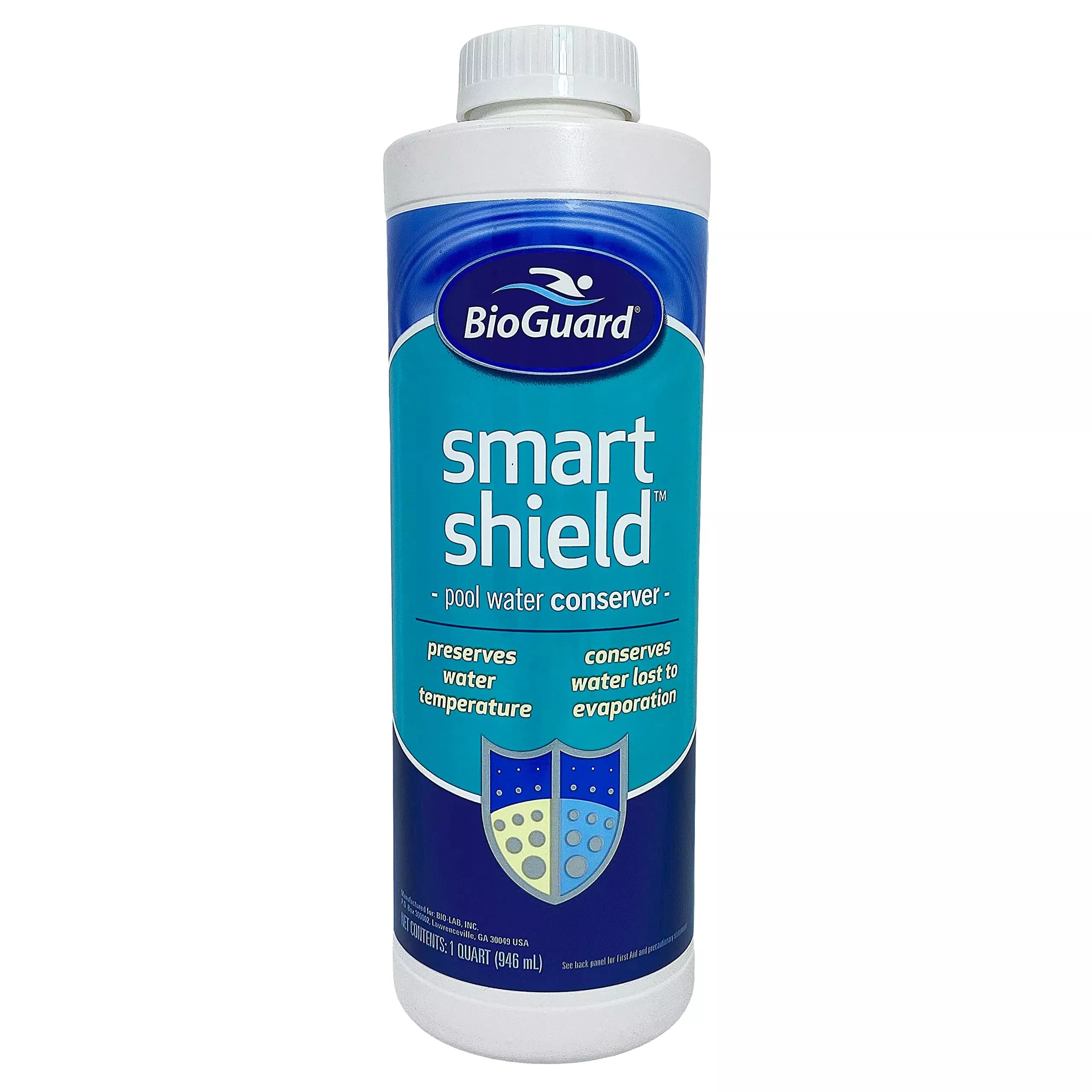 BioGuard Smart Shield – 1 Quart, Pool Water Conservation & Heat Retention
