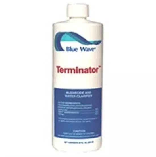 Blue Wave Eliminator -Algaecide for vinyl liner - 1 qt.