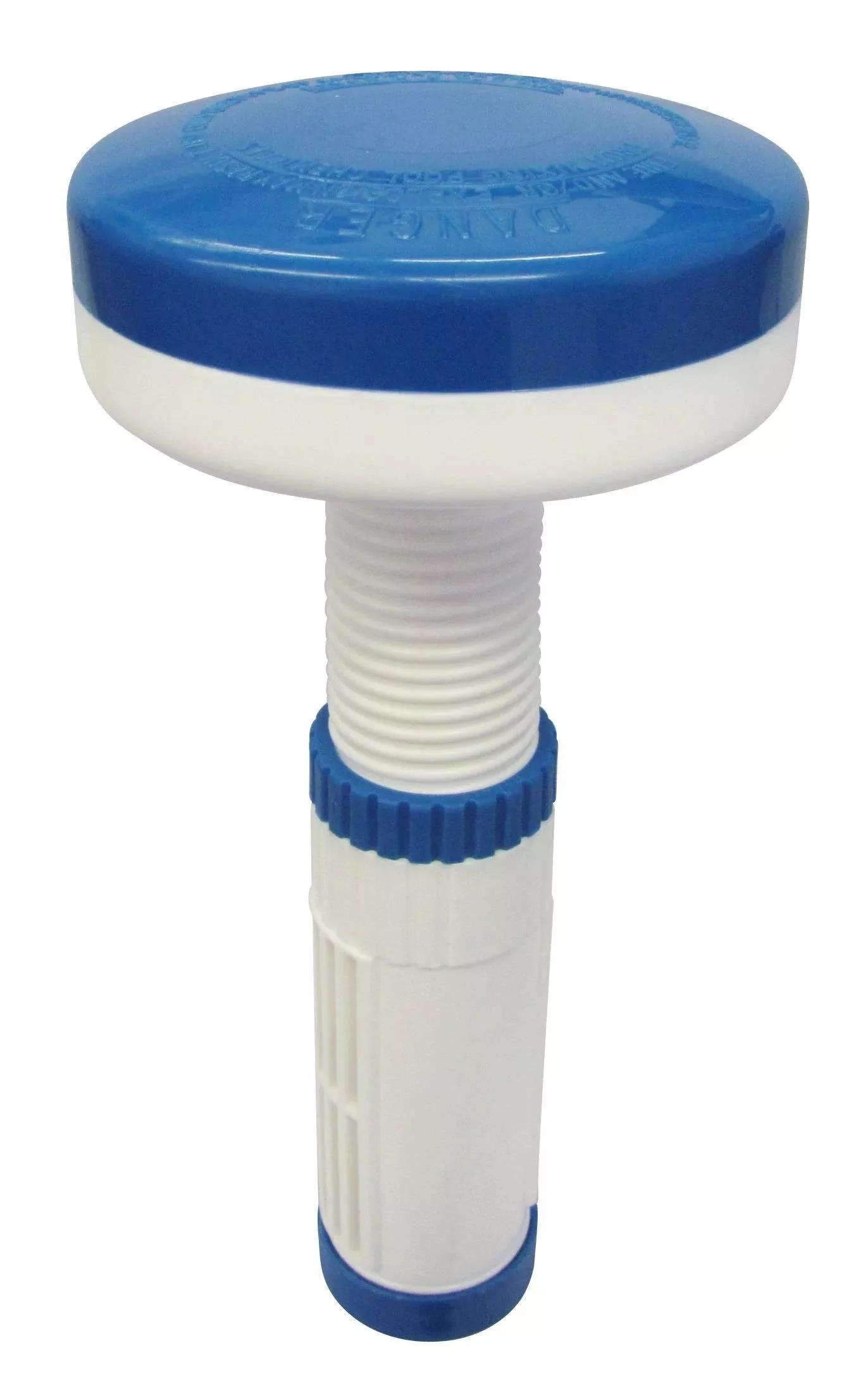 Blue/White 1" Tab Feeder Float