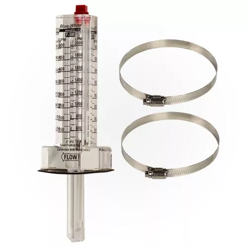 Blue-White Flow Meter F-30400P - 4" Pipe