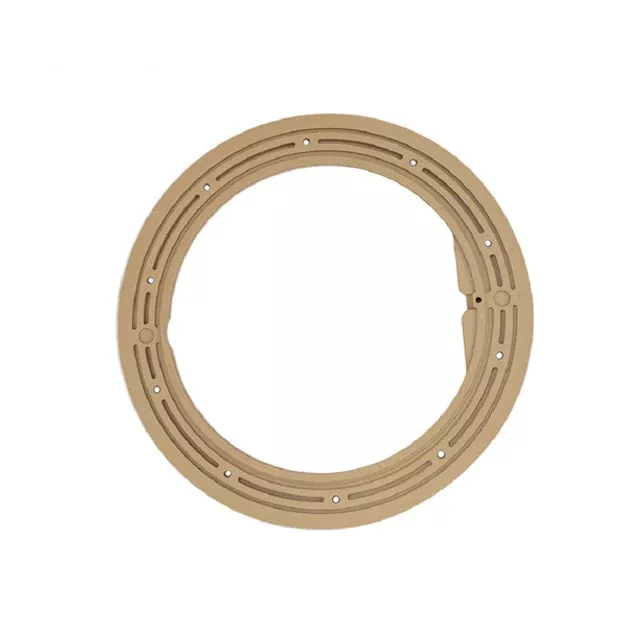 CMP | 25549-209-000 | Tan Vinyl Pool Front Faceplate Light Frame | Replacement Pool Light Faceplate