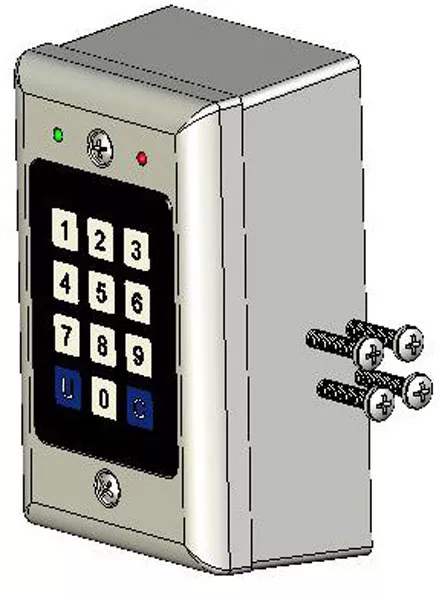 CoverLink Wireless Control Pad 916 mhz Assembly (includes control pad kit, extension, and screw)