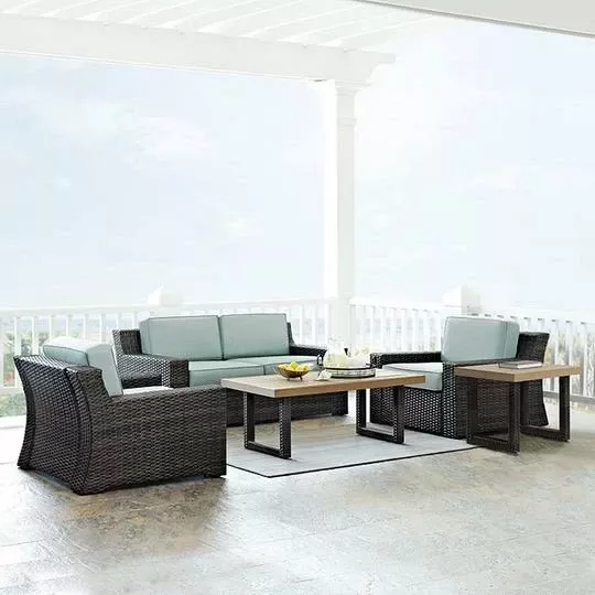 Crosley – Beaufort 5-Piece Wicker Set