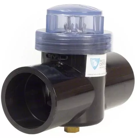 Custom Molded Products Pool Defender Compact Sacrificial Zinc Anode 2 to 2.5" Plumbing - 25810-350-050