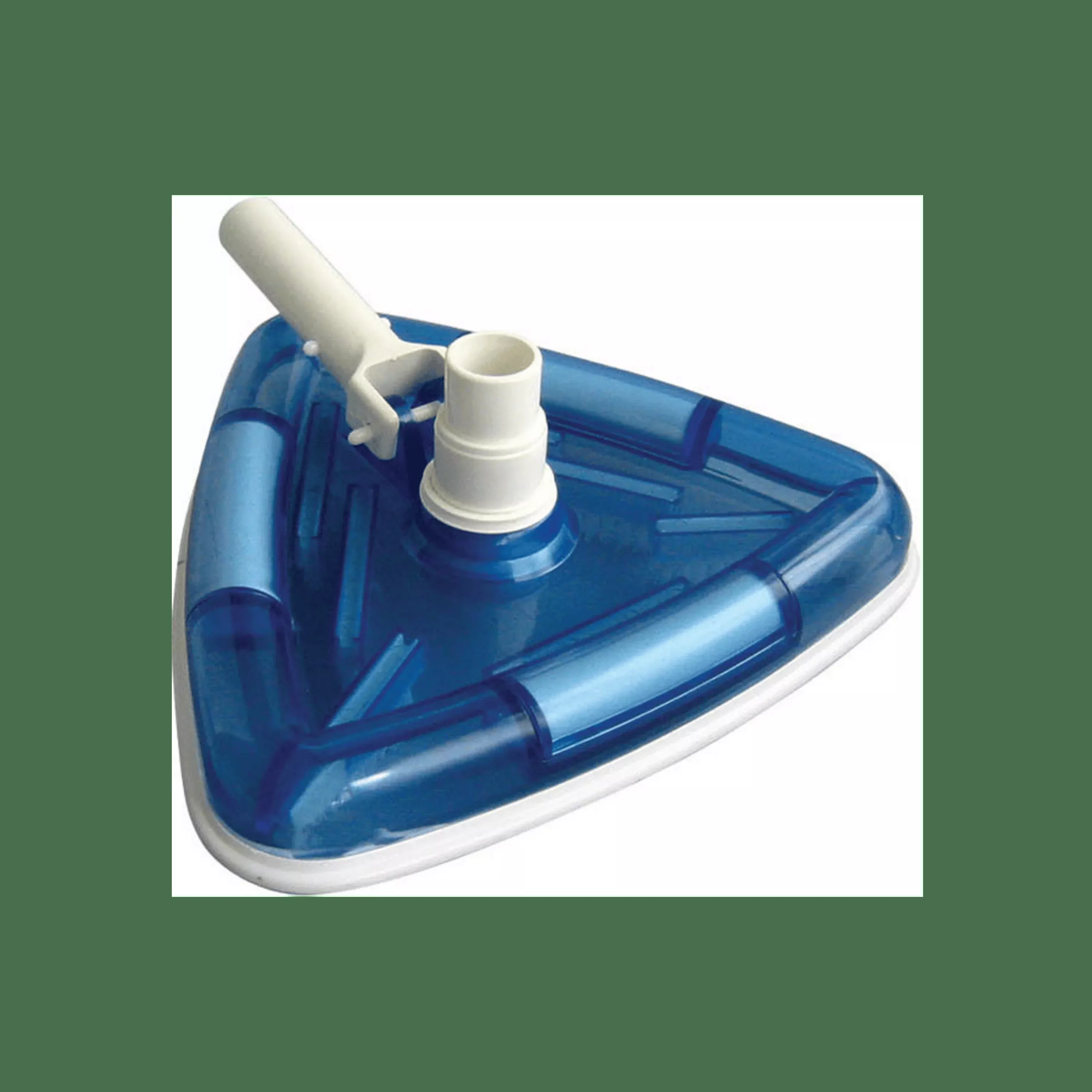 Deluxe Vinyl Liner Triangular Clear Vac Head with Swivel | PS052