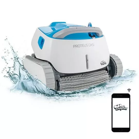 Dolphin – Proteus DX5i Robotic Pool Cleaner With Wi-Fi