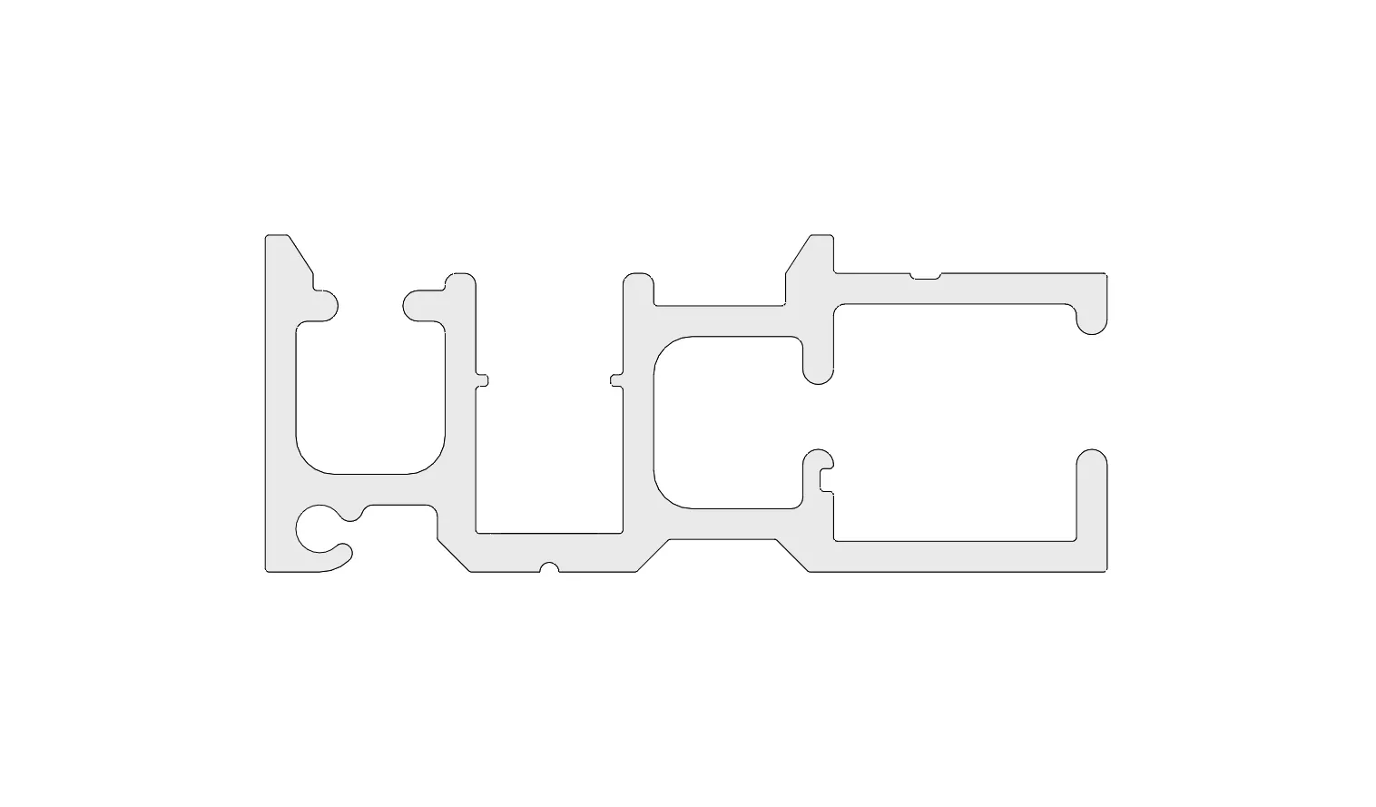 Dual-Race Undertrack Drilled 21'