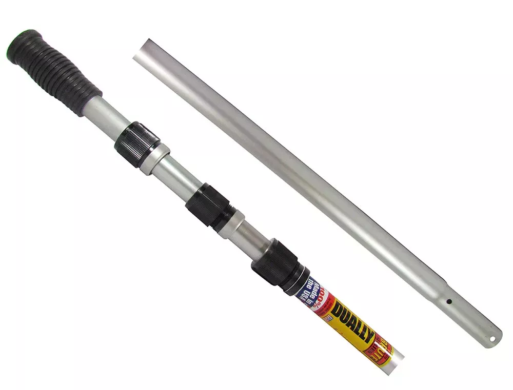 Dually 9018 Dual Lock Telescoping Pool Pole 6–18 ft