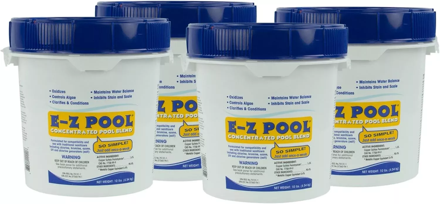 E-Z Pool Concentrated Pool Blend Water Care 10lb. (Pack of 4)