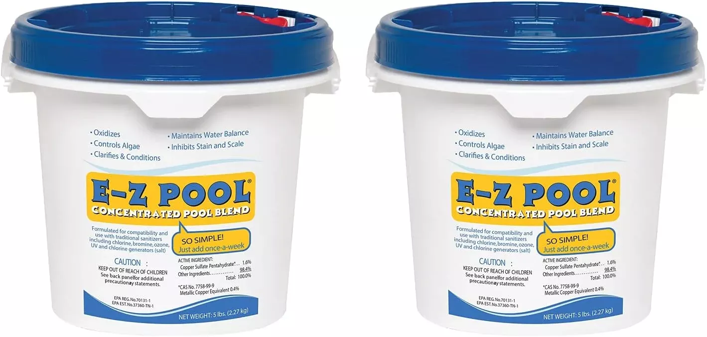 E-Z Pool Concentrated Pool Blend Water Care – 5 lb (Pack of 2)