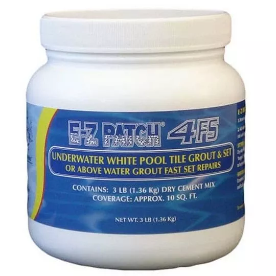 EZ Products – E-Z Patch 4FS Fast Set White Pool Tile Grout Repair