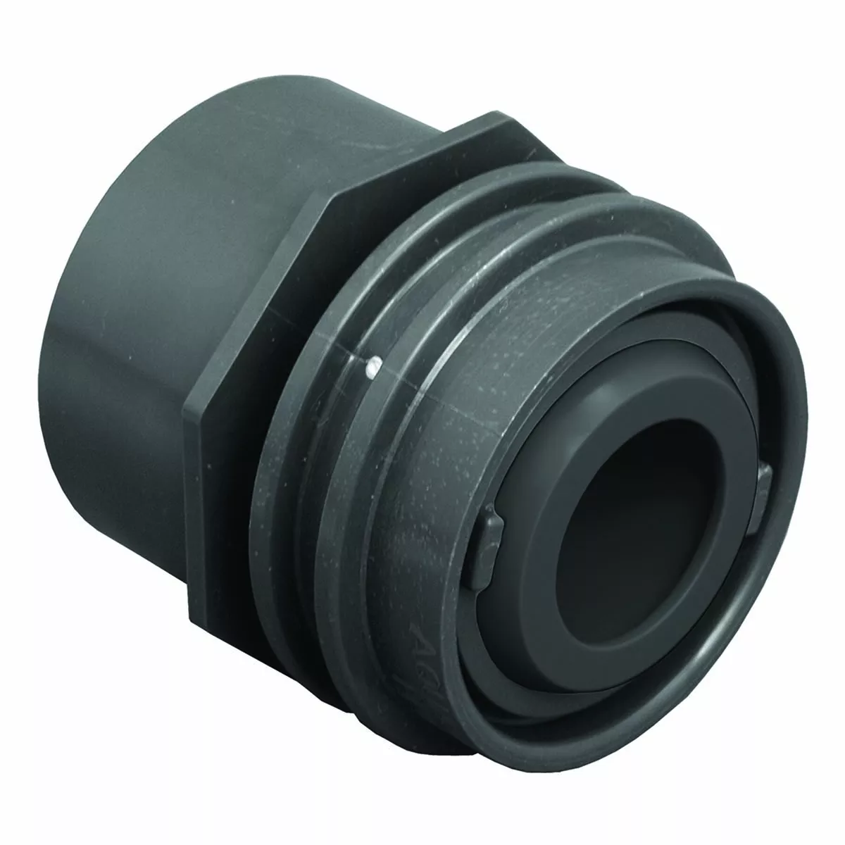 Flush-Mount Return Fitting with Water Stop