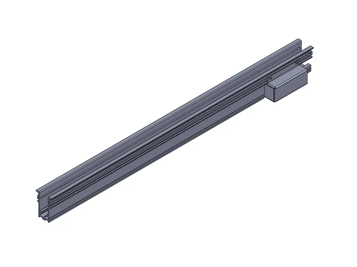 Flush Track Diverter Assembly Left Hand