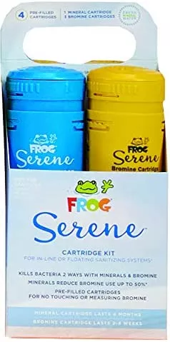 Frog Serene Spa Mineral & Bromine Cartridge Refill Kit (01-14-3856)