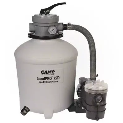 Game SandPro 75D 3/4 HP 110V Pump Pool Filter System - 4711