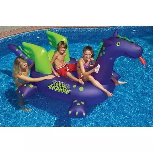 Giant Sea Dragon Ride-On Inflatable Pool Toy